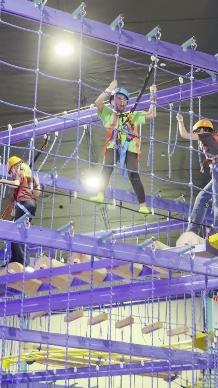 Outdoor rope climbing mission